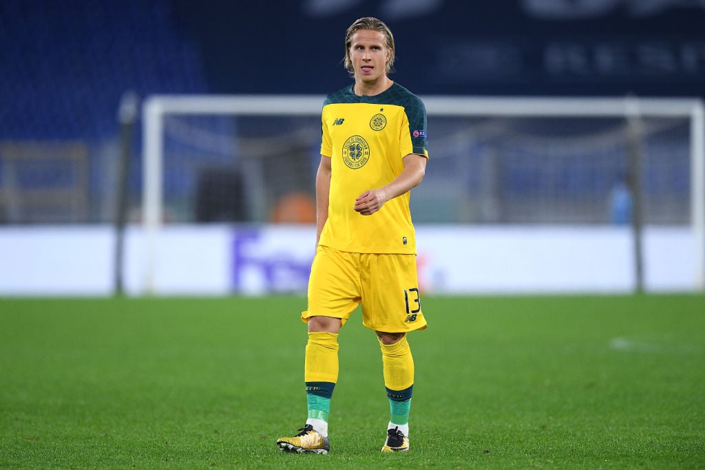 Moritz Bauer is happy playing a support role at Celtic; won't seek January exit