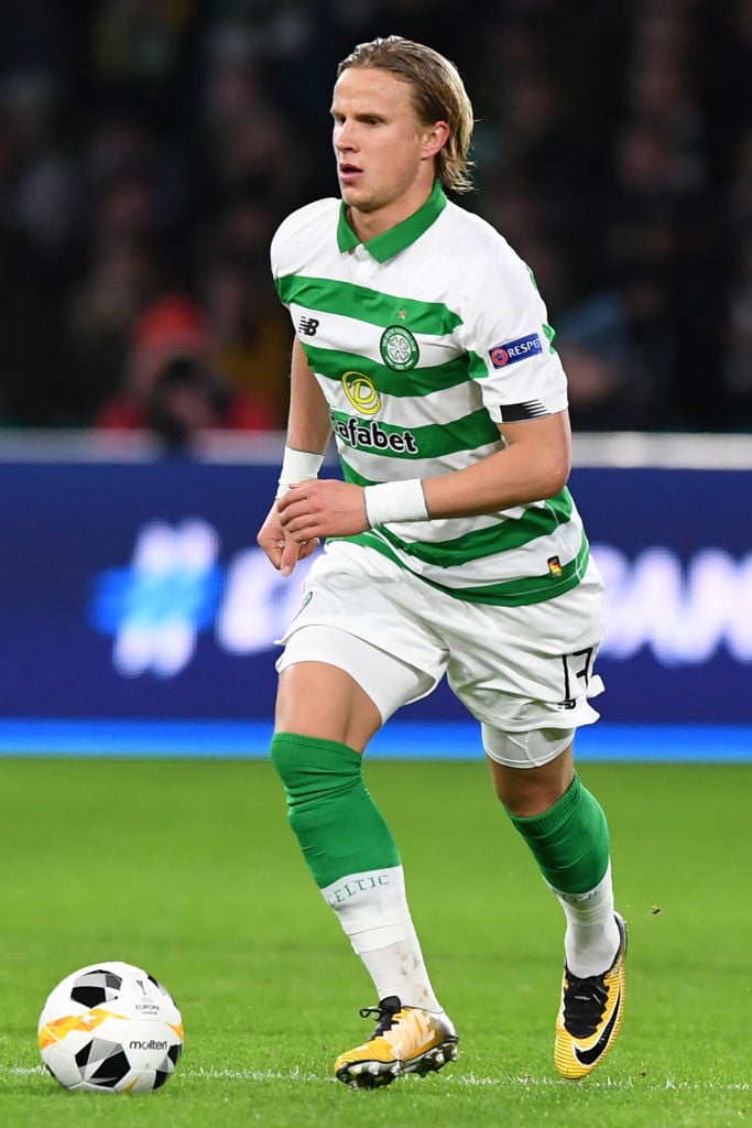 Celtic full-back Moritz Bauer