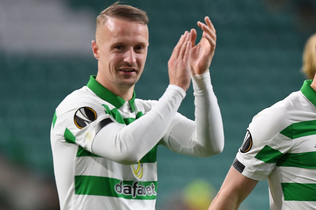 Celtic striker Leigh Griffiths