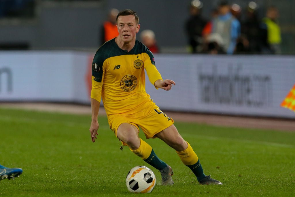 Celtic midfielder Callum McGregor