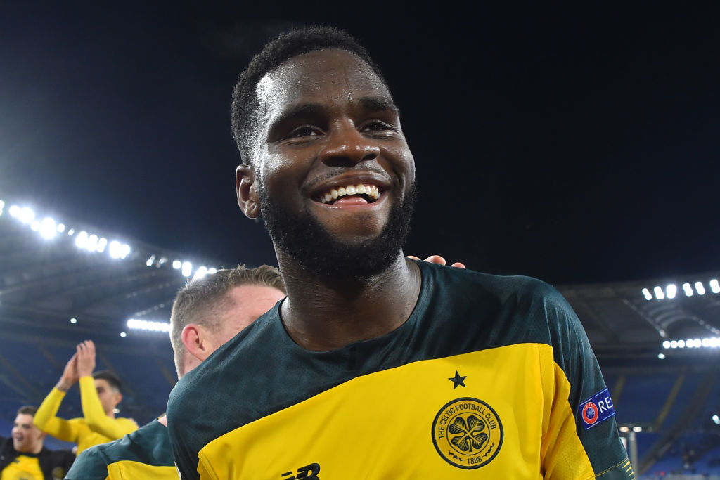 Celtic striker Odsonne Edouard