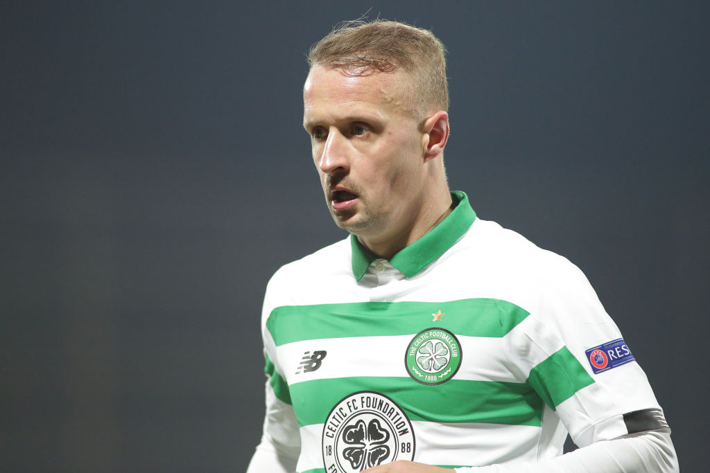 Celtic striker Leigh Griffiths