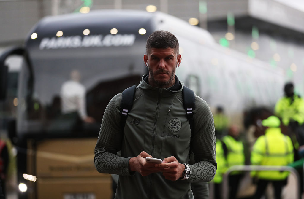 Celtic keeper Fraser Forster