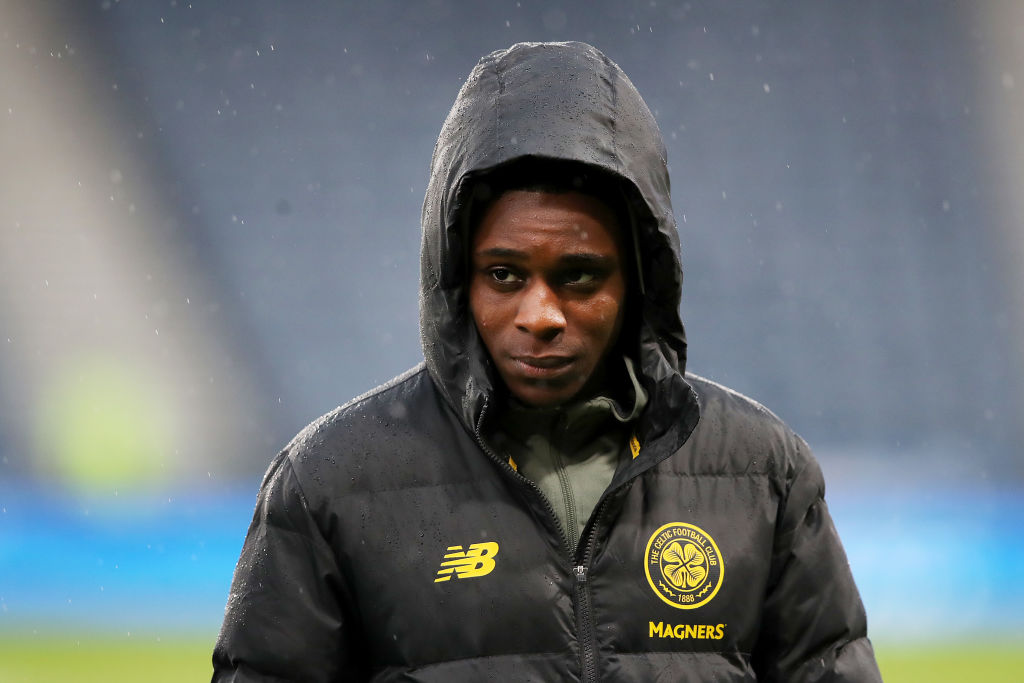 Celtic full-back Jeremie Frimpong