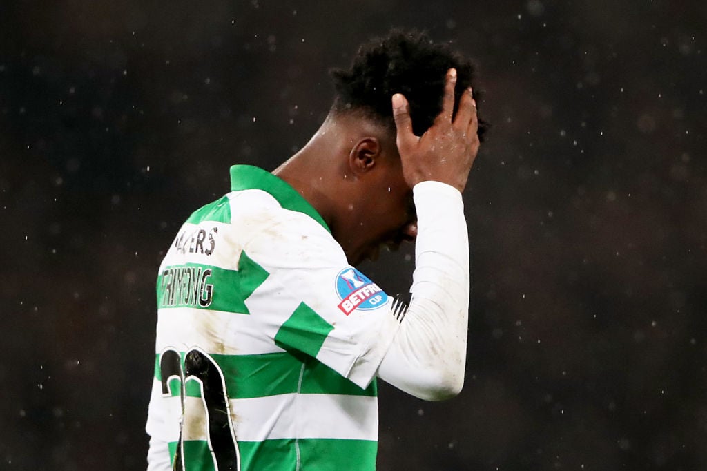 Jeremie Frimpong against Rangers