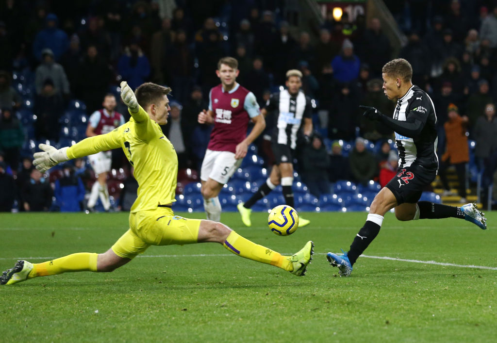 Newcastle United striker Dwight Gayle