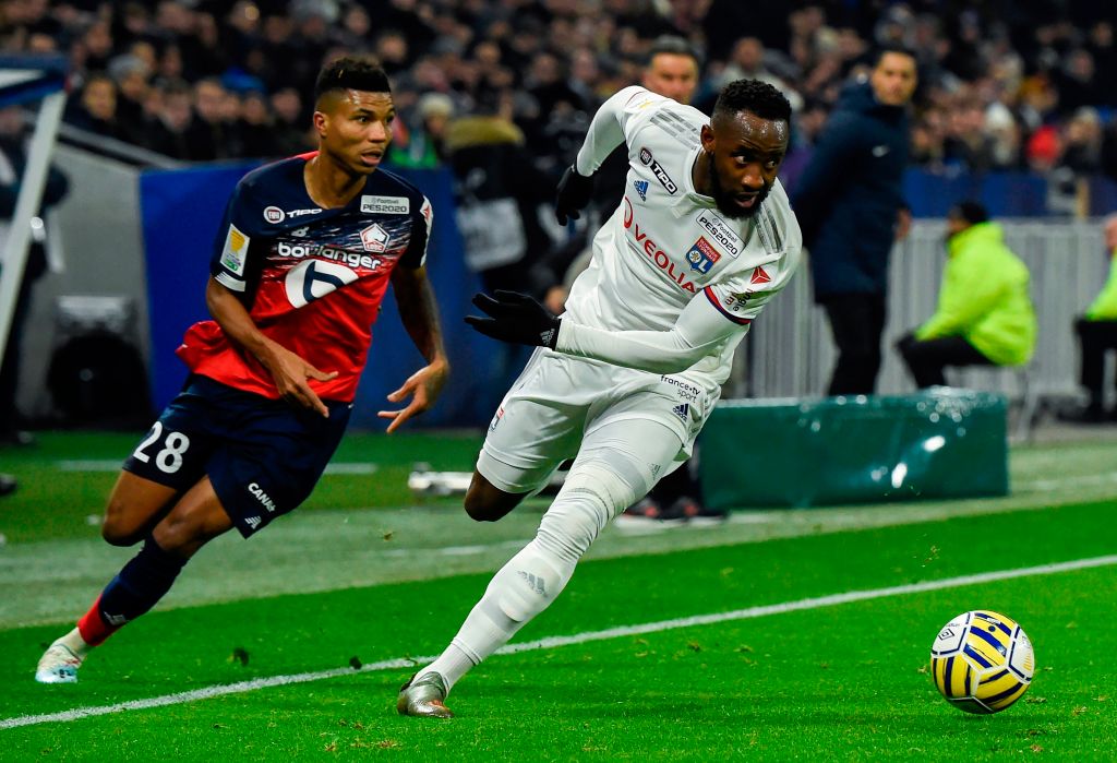Dembele in action against Lille