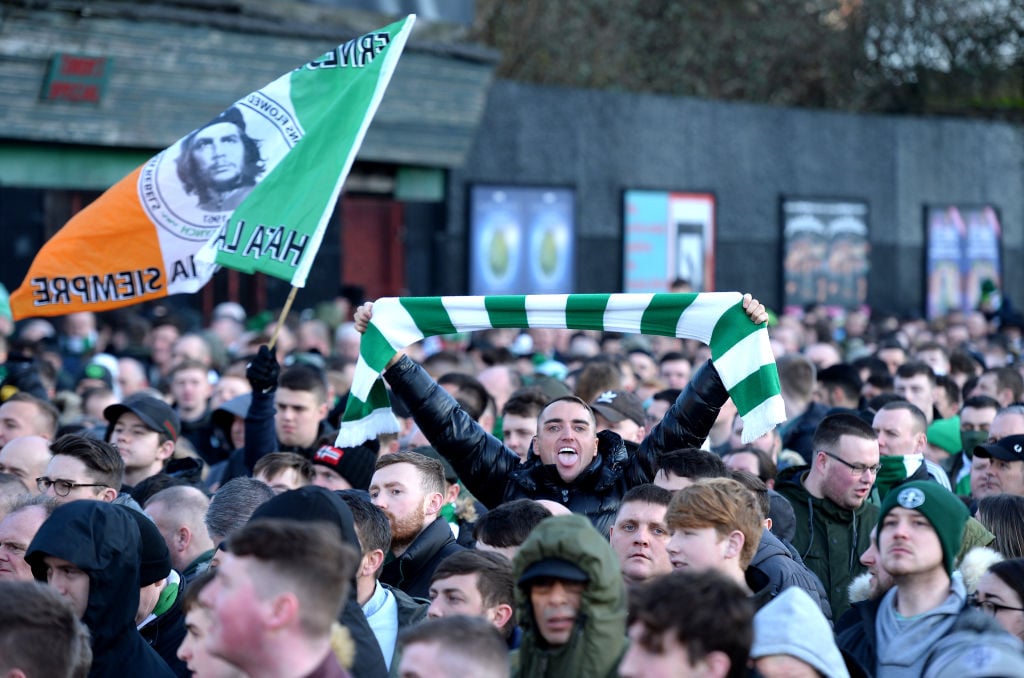 The Celtic support