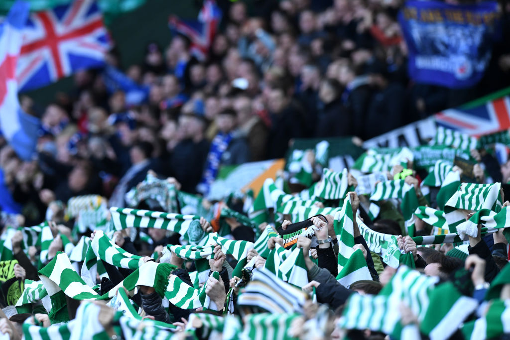 Both sets of supporters