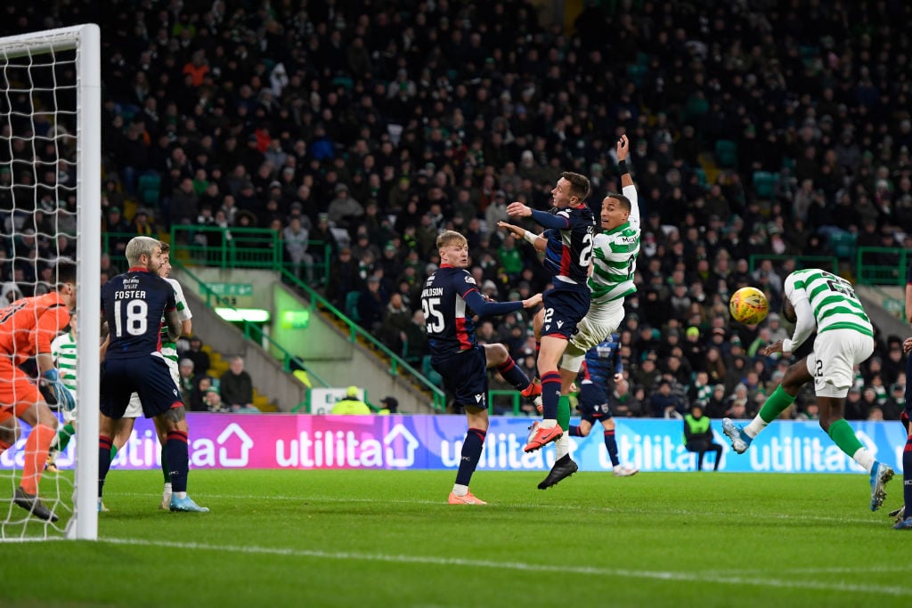 Odsonne Edouard scores his first goal against Ross County