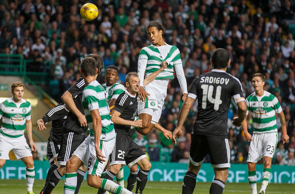 Former Celtic defender Virgil van Dijk