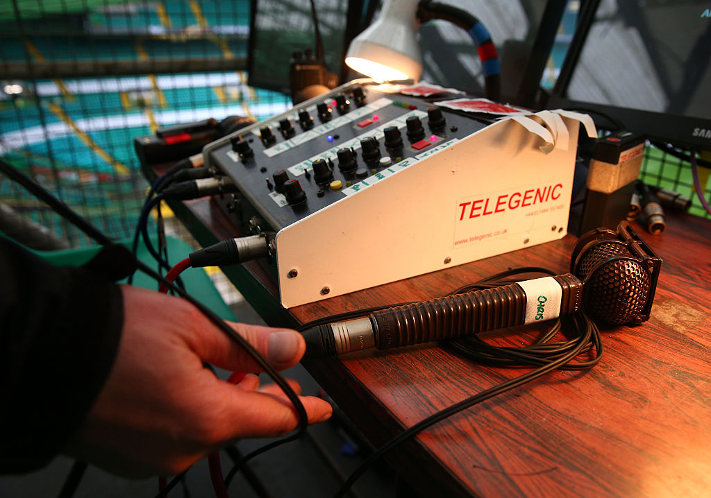 Commentary at Celtic Park
