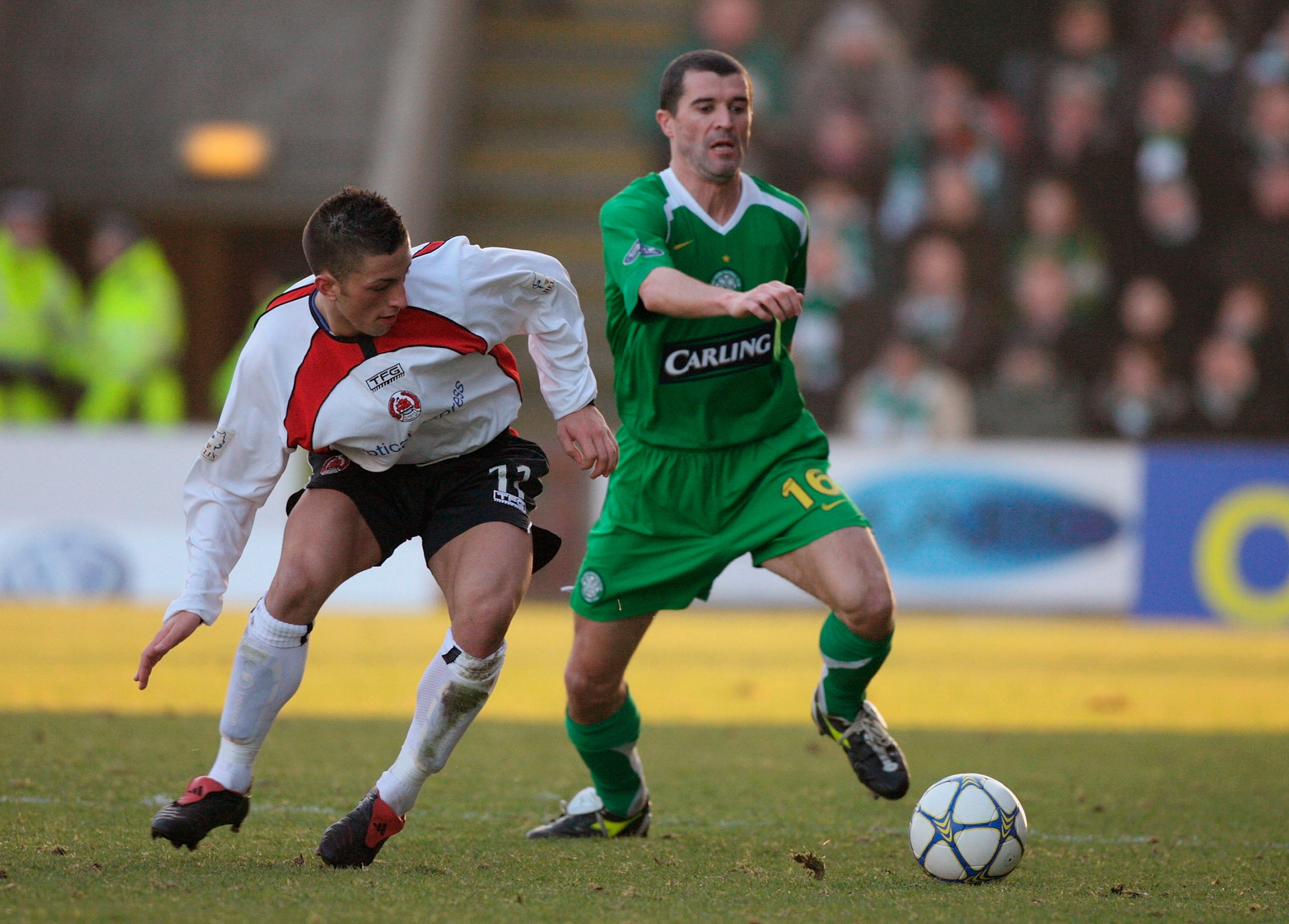 Former Celtic midfielder Roy Keane