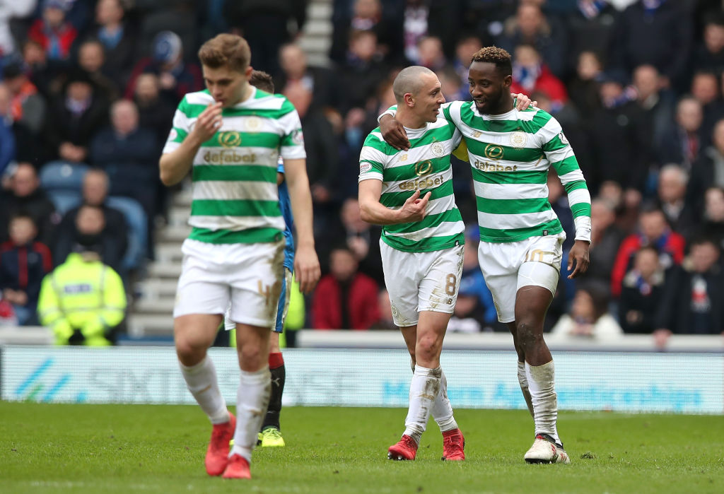 Brown and Dembele at Ibrox