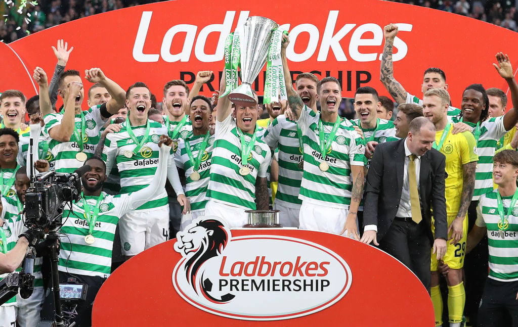 Celtic celebrate another title