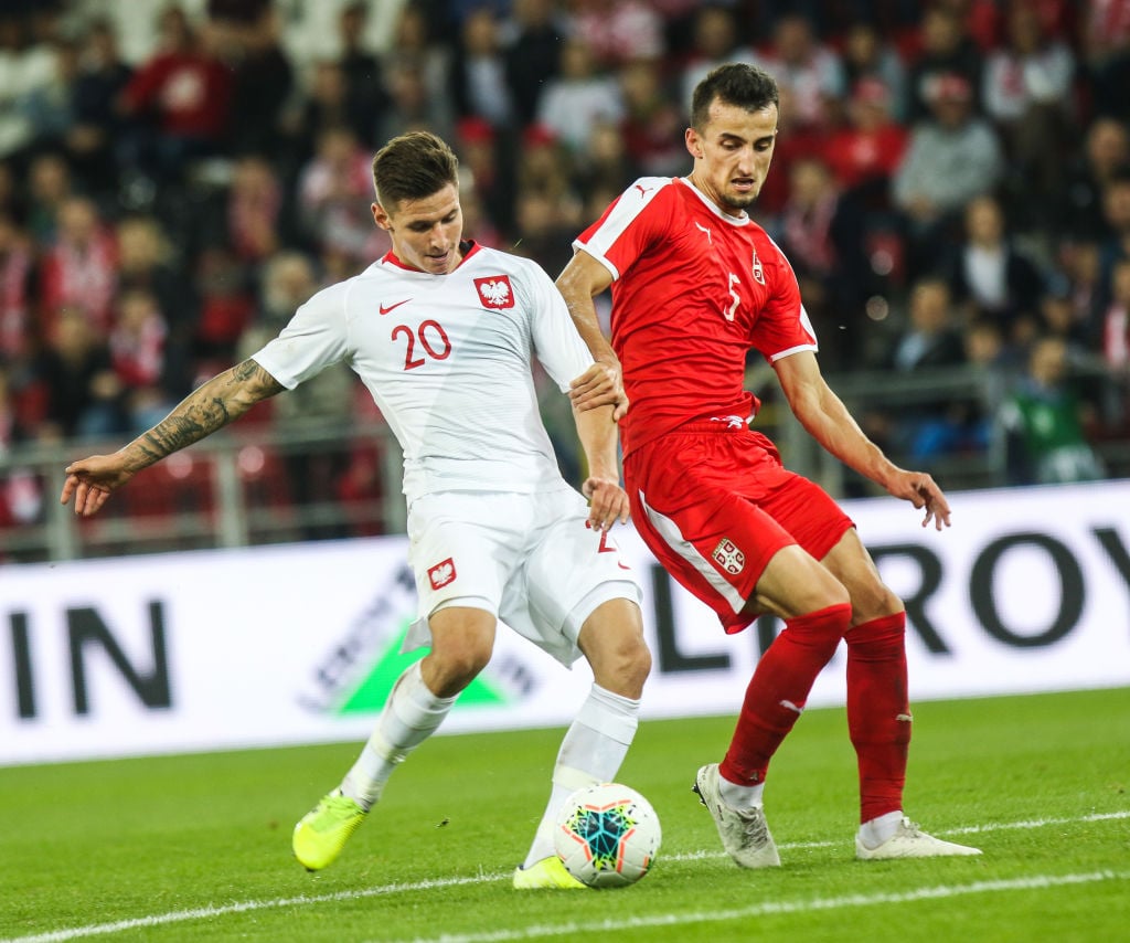 Celtic striker Patryk Klimala