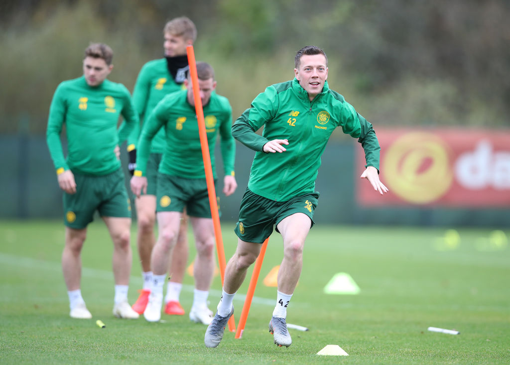 Celtic midfielder Callum McGregor