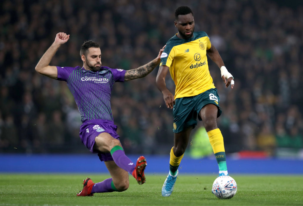 Celtic striker Odsonne Edouard