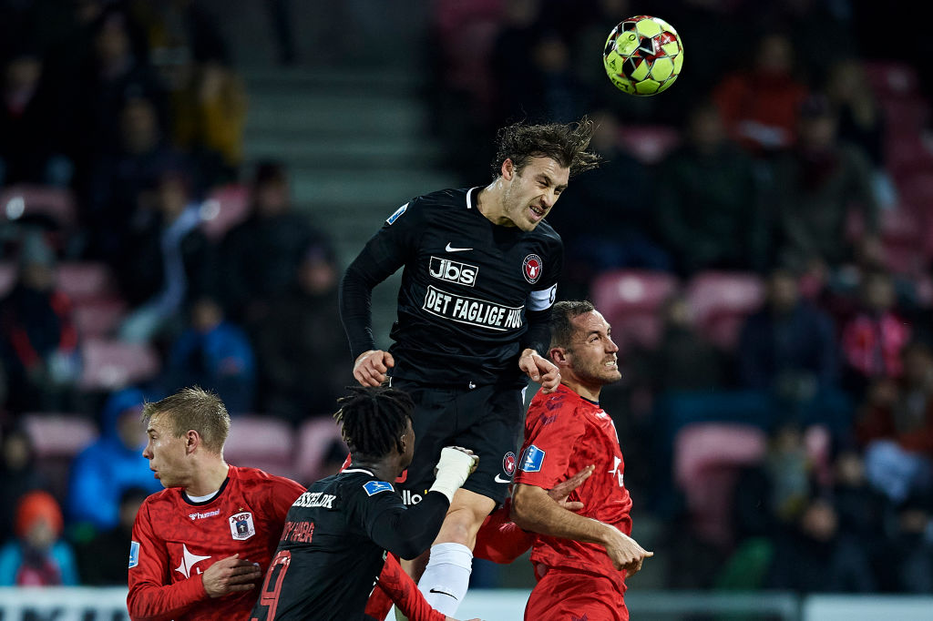 Erik Sviatchenko in action for FC Midtjylland