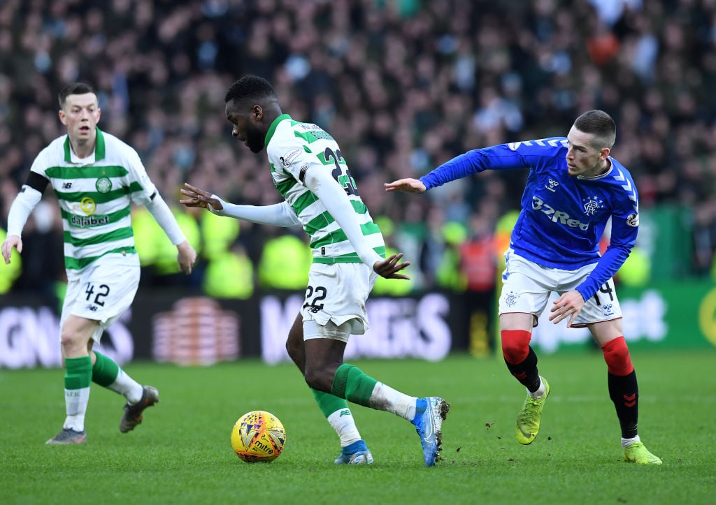 Odsonne Edouard in action against Rangers