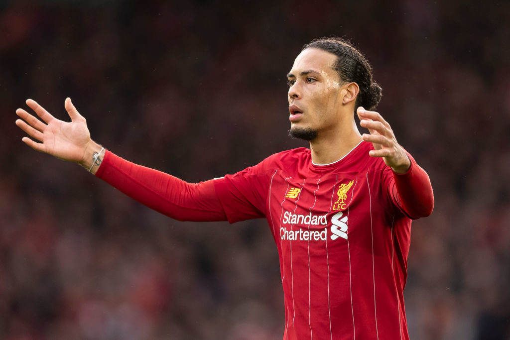 Liverpool centre-back Virgil Van Dijk
