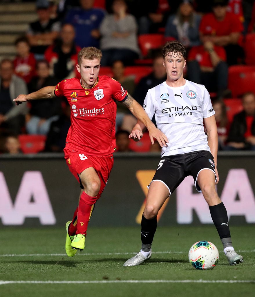 Jack Hendry in action before suffering his injury