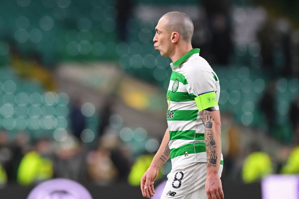 A dejected looking Scott Brown