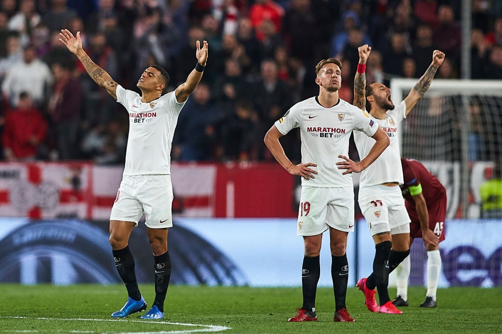 Sevilla full-time reaction says it all