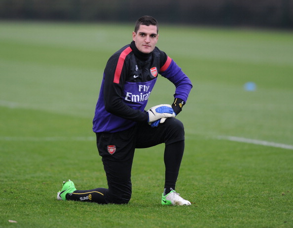 Vito Mannone at Arsenal