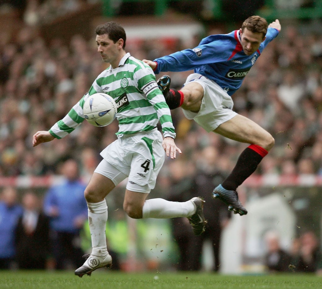 McNamara in action for Celtic
