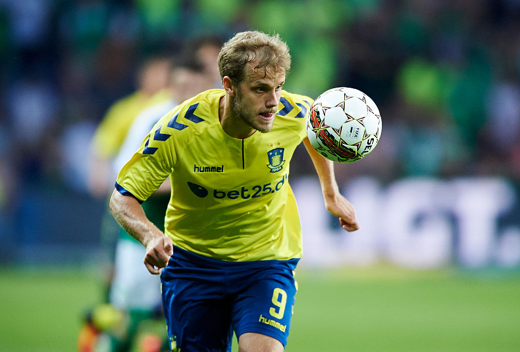 Teemu Pukki was in action for Brondby