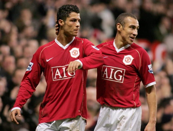 Henrik Larsson at Manchester United