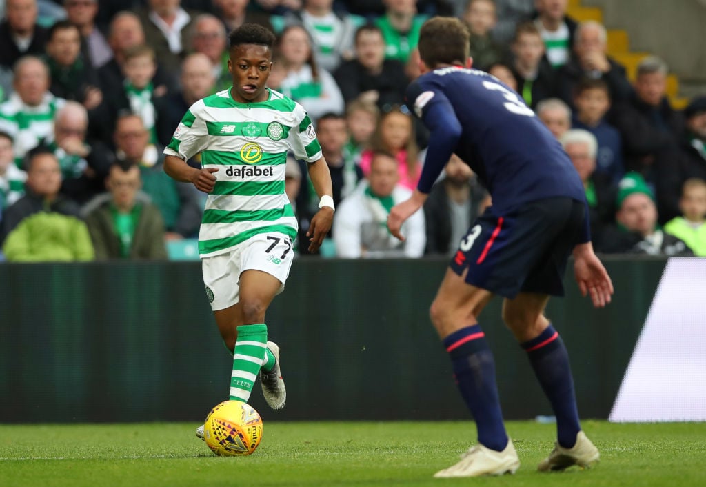 Karamoko Dembele made his Celtic debut last season