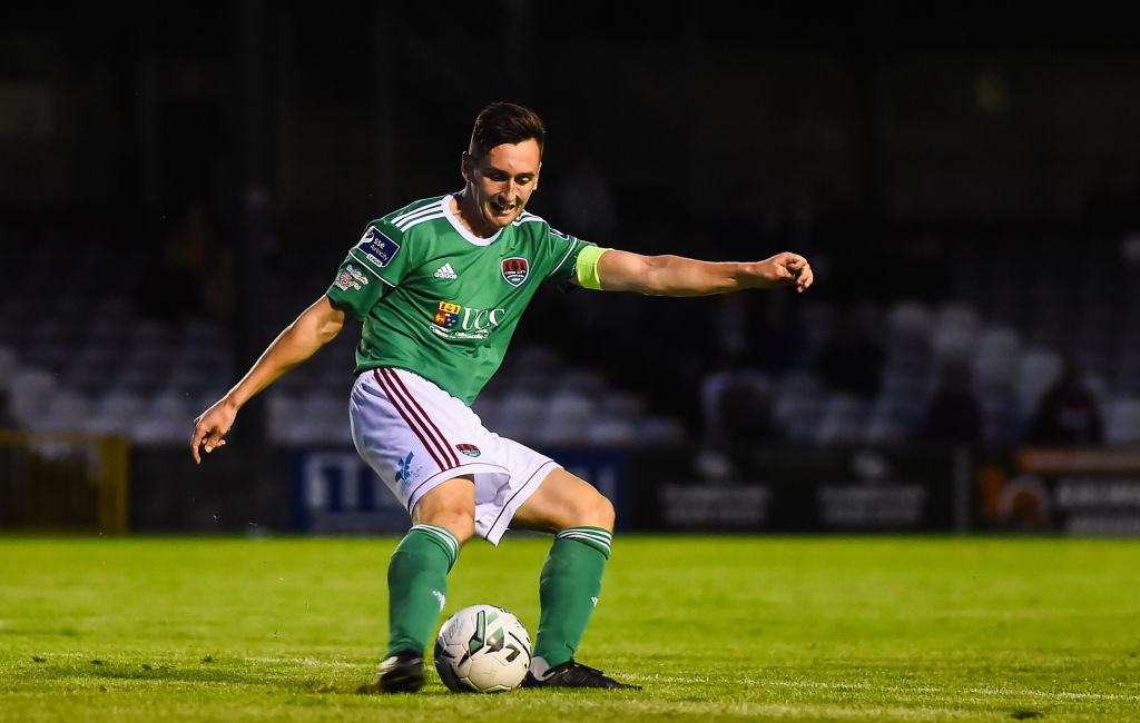 Conor McCarthy playing for Cork City