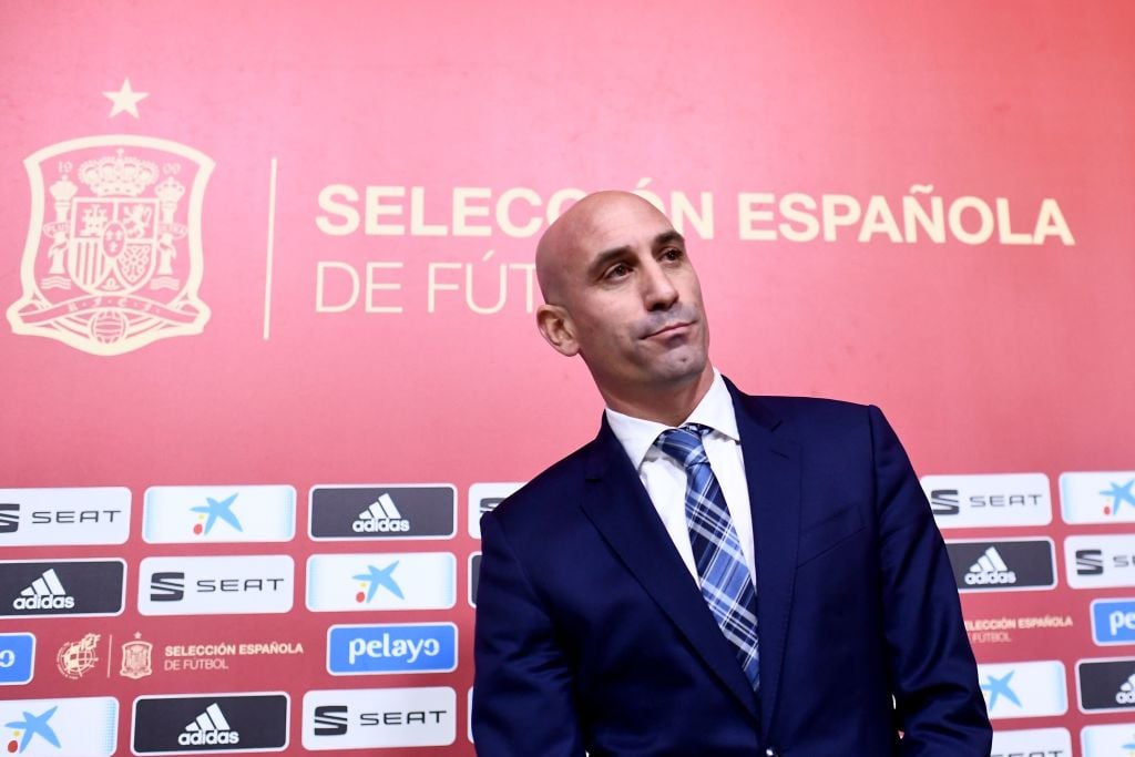 Spanish FA president Luis Rubiales