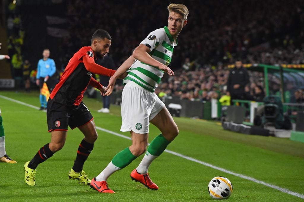 Celtic defender Kristoffer Ajer