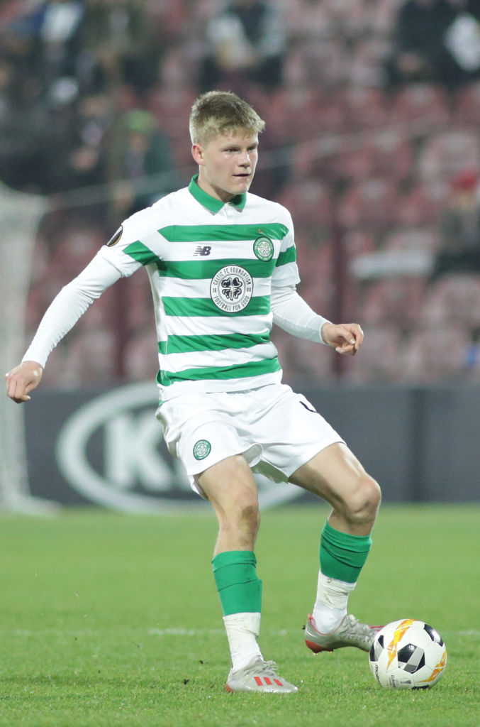 Scott Robertson in action versus Cluj