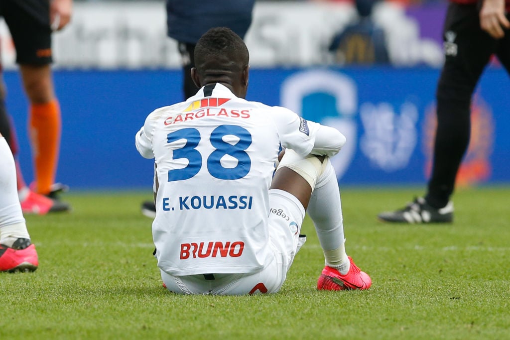 Eboue Kouassi just can't catch a break