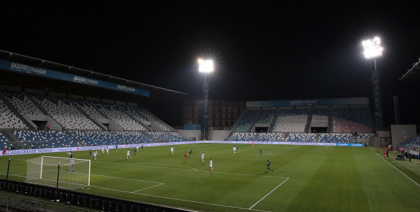 Serie A is being played behind closed doors