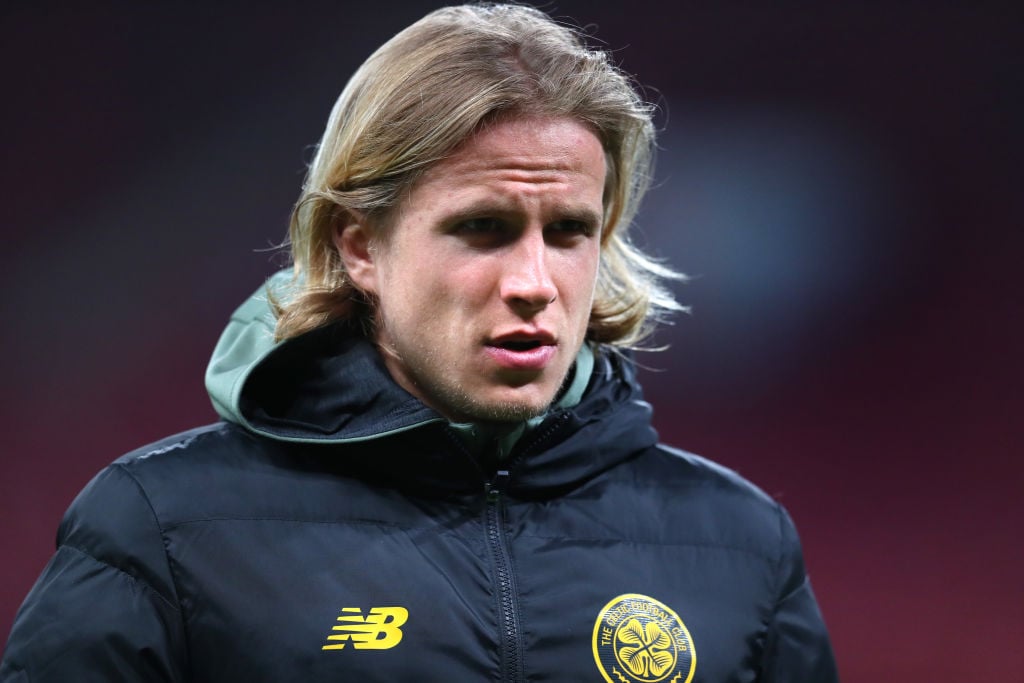 Celtic manager Neil Lennon misses out Moritz Bauer when discussing loan players