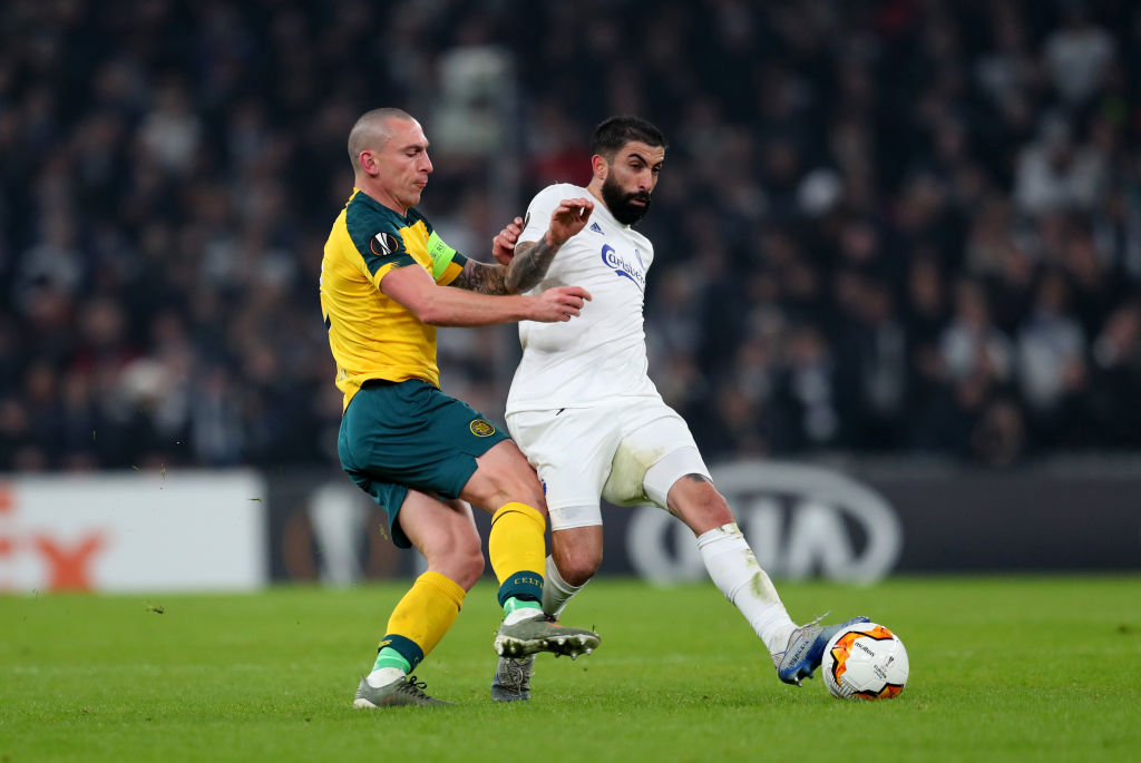 Tam McManus says Scott Brown is carrying an injury