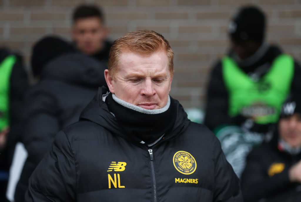 Mazis couldn't break into Neil Lennon's team
