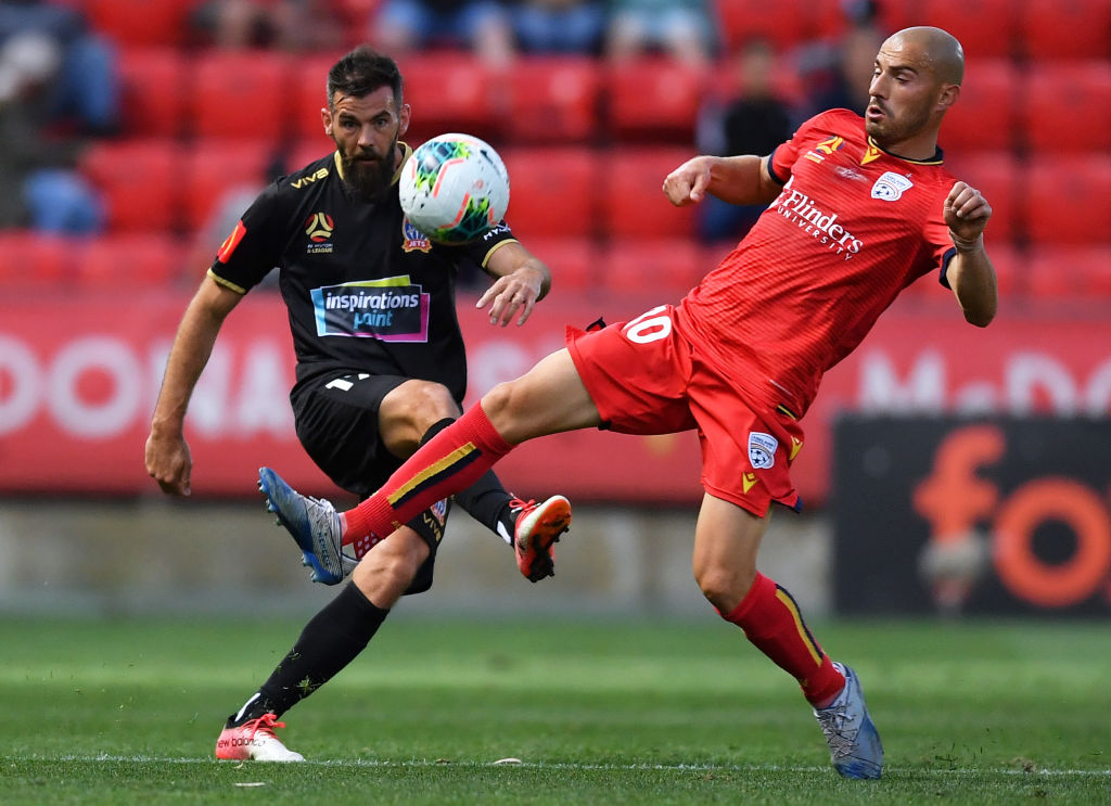 Joe Ledley in action yesterday