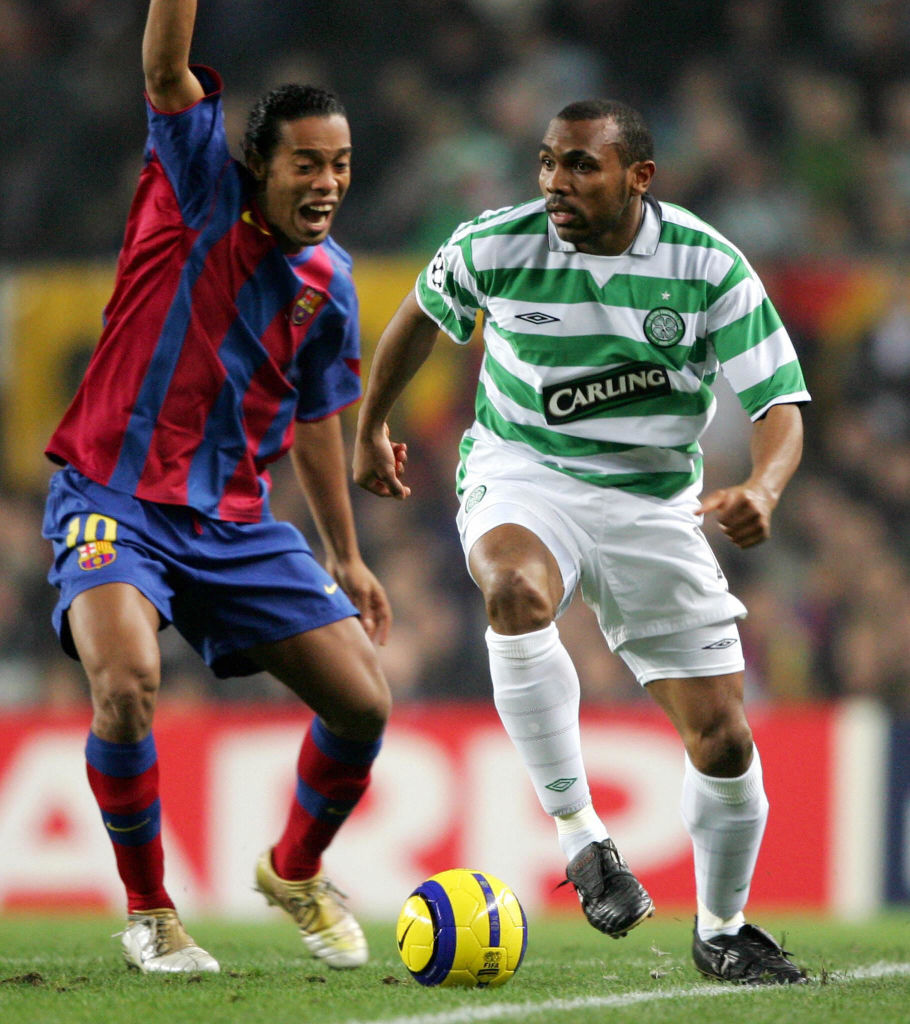 Didier Agathe and Ronaldinho