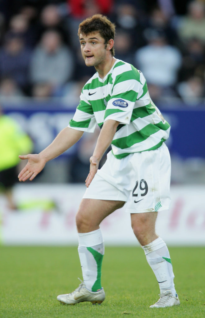 Shaun Maloney, a key man for Celtic in 2006