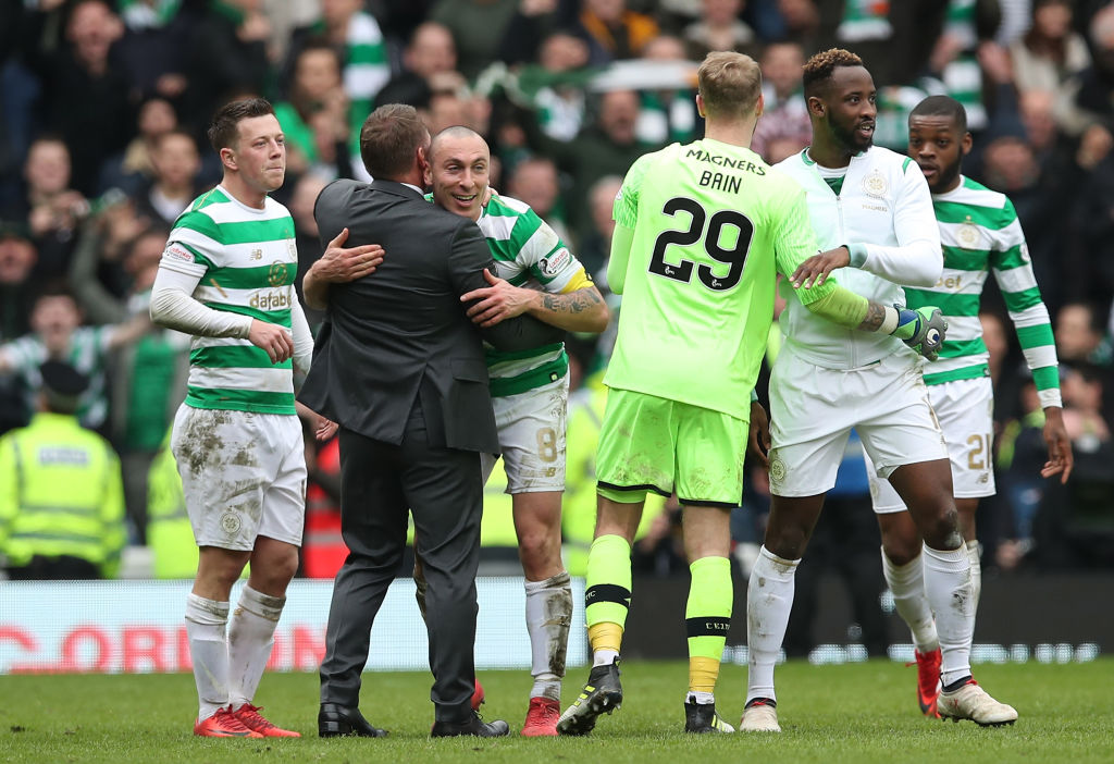 Celtic won at Ibrox with 10 men