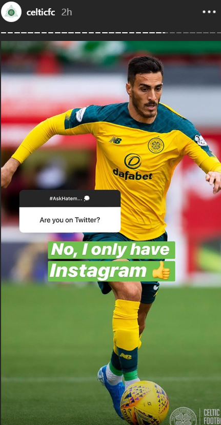 Hatem Abd Elhamed takes part in a club Q and A