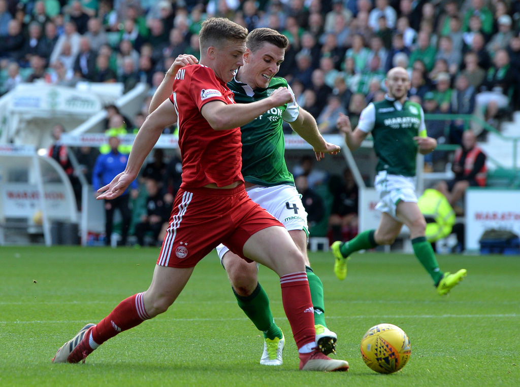 Aberdeen midfielder Lewis Ferguson