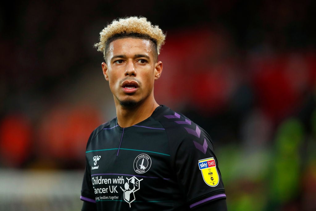 Reported Celtic target Lyle Taylor in action for Charlton