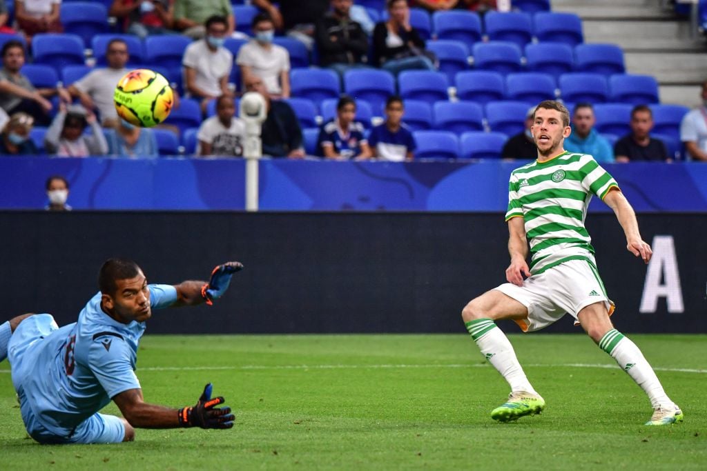 Ryan Christie in action against Nice